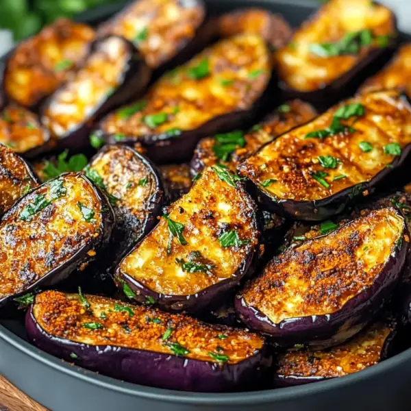 Low-Calorie Air Fryer Aubergine