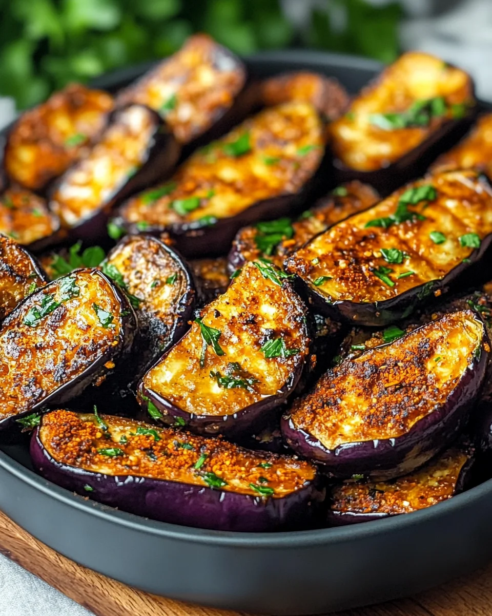 Low-Calorie Air Fryer Aubergine