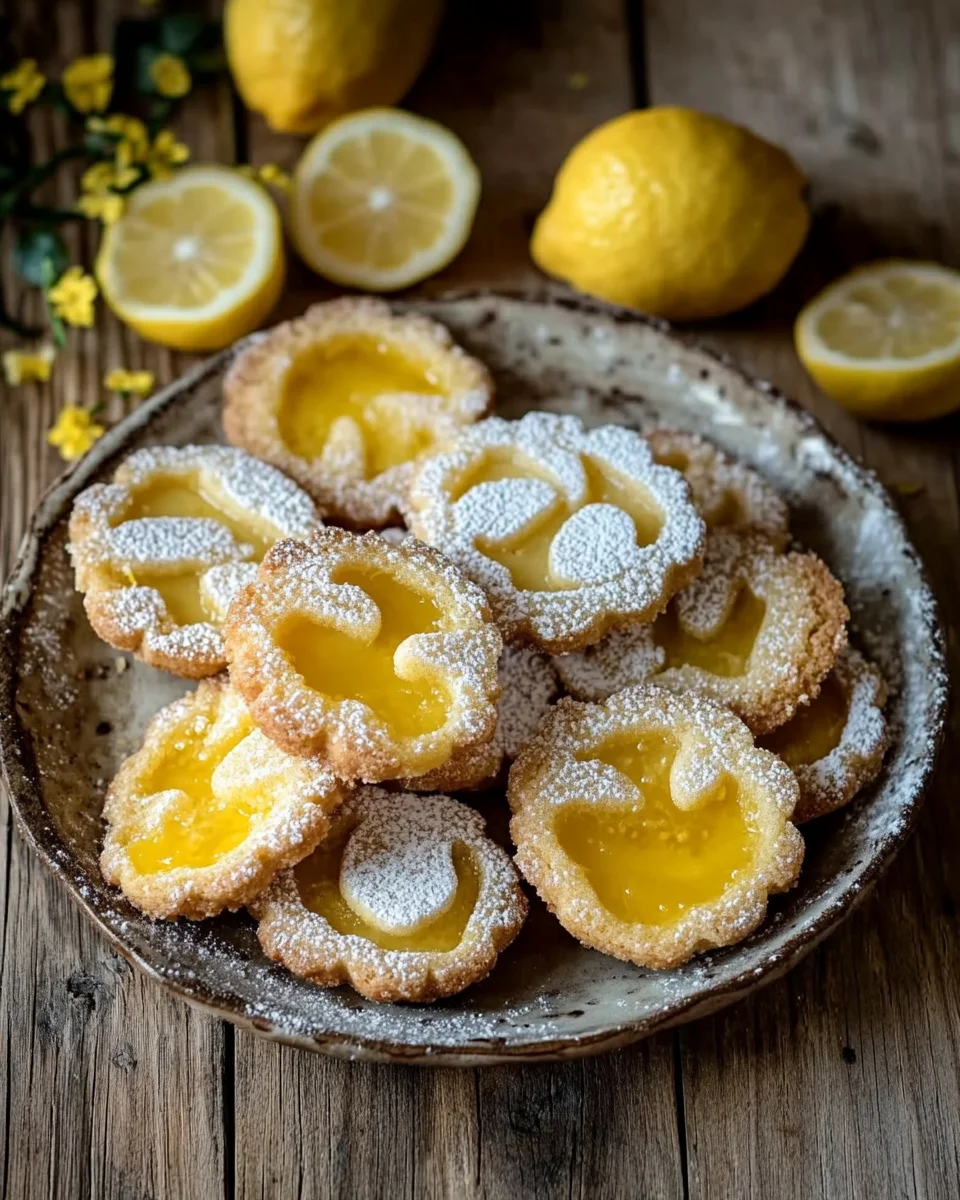 Pl&auml;tzchen mit Lemoncurd