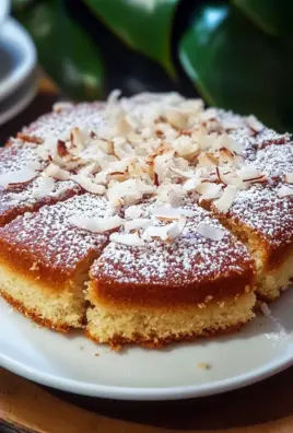 Saftiger Kokosnusskuchen