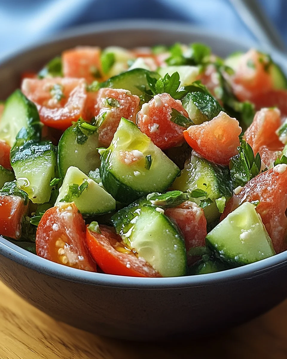 Schneller Thunfischsalat mit Gurke und Tomate 16 Schneller