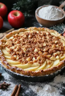 Apfelkuchen vom Blech - mit Pudding und knusprigen Streusel 25 Apfelkuchen vom Blech - mit Pudding und knusprigen Streusel