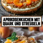 Aprikosenkuchen mit Quark und Streuseln 17 Pinterest Hidden Image