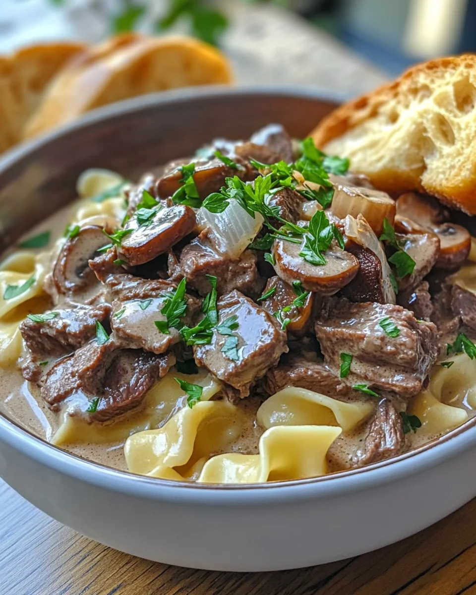 Ballerina Farm’s Rindfleisch Stroganoff – Halal Recipe