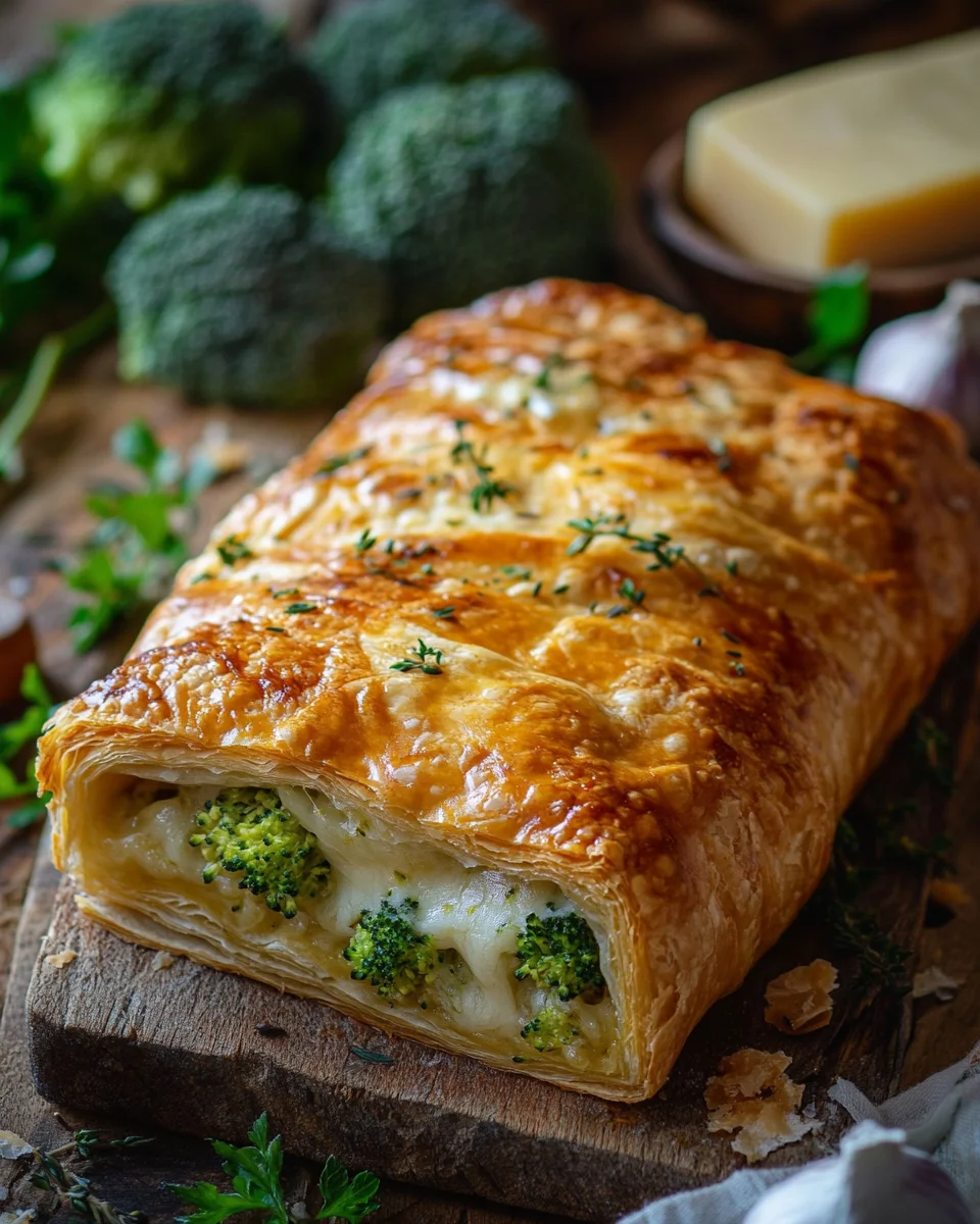Brokkoli-K&auml;se-Strudel