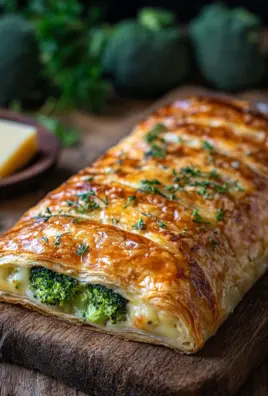 Brokkoli-Käse-Strudel