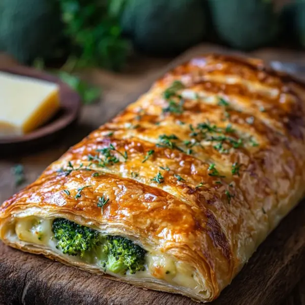 Brokkoli-Käse-Strudel