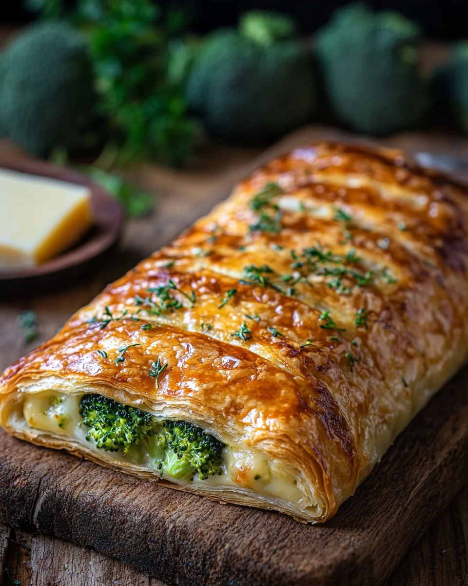 Brokkoli-K&auml;se-Strudel