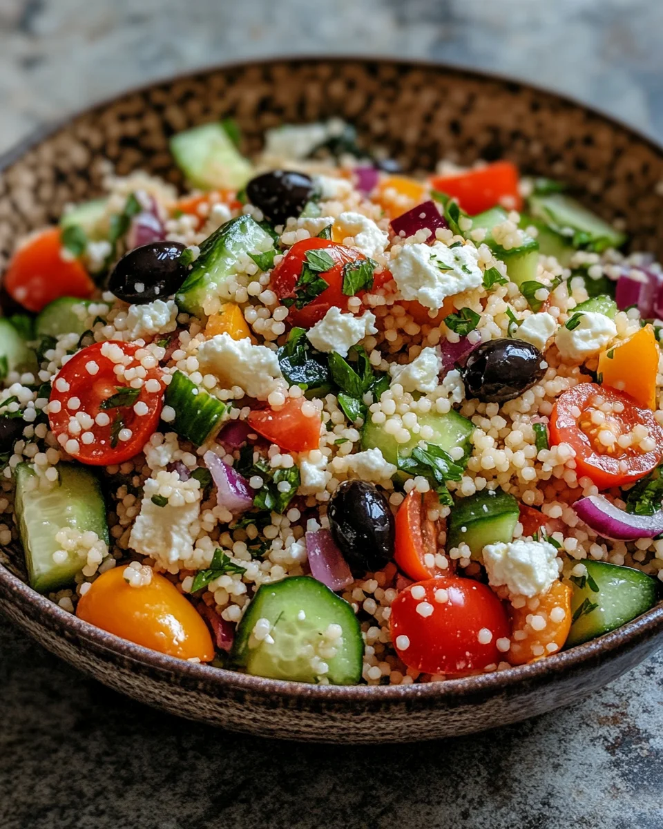 Couscous-Salat mit Feta 23 Couscous-Salat