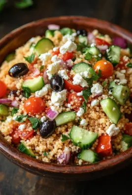 Couscous-Salat mit Feta 20 Couscous-Salat mit Feta
