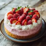 Erdbeerkuchen mit Schmand-Vanillecreme Rezept