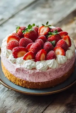 Erdbeerkuchen mit Schmand-Vanillecreme Rezept 24 Erdbeerkuchen mit Schmand-Vanillecreme Rezept