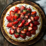 Fantakuchen mit Erdbeeren
