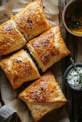 Feta im Blätterteig mit Sesam und Thymian 24 Feta im Blätterteig mit Sesam und Thymian