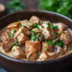 Filettopf mit Champignons
