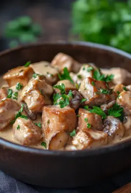 Filettopf mit Champignons