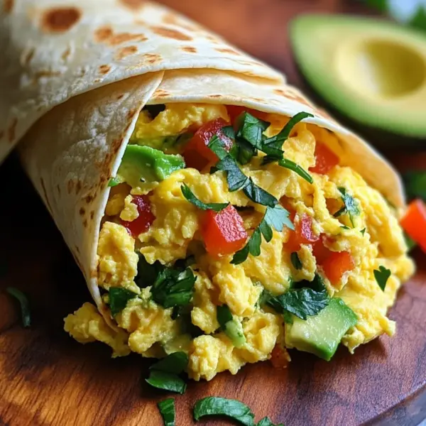 Frühstückswrap mit Ei
