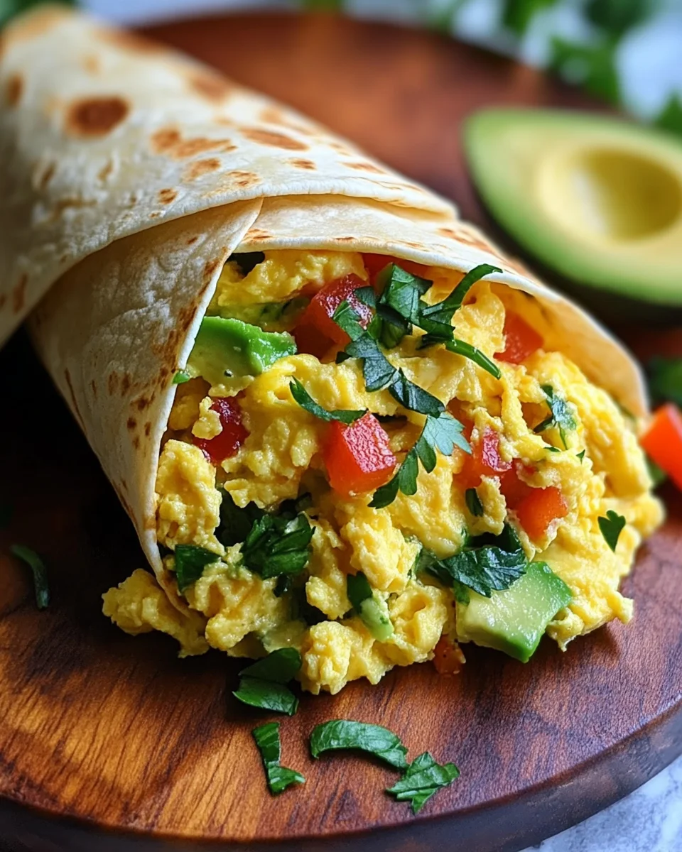 Frühstückswrap mit Ei