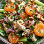 Gefl&uuml;gelsalat mit Mandarinen