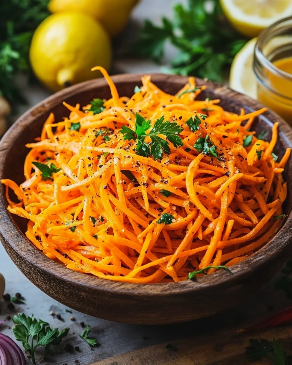 Gesunder Karottensalat