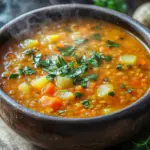 Griechische Linsensuppe