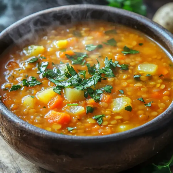 Griechische Linsensuppe