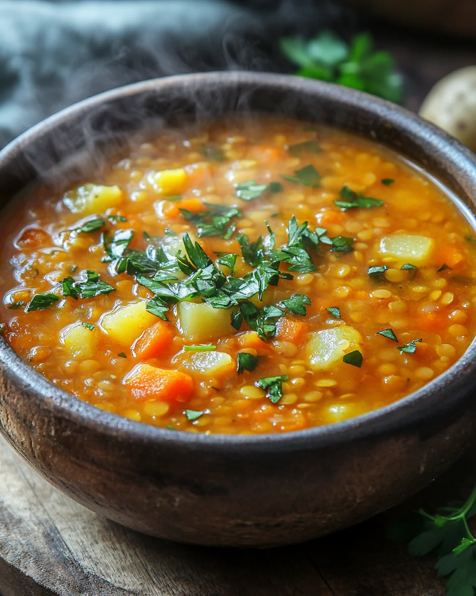 Griechische Linsensuppe