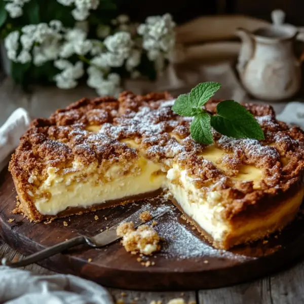 Himmlischer Streuselkuchen mit Pudding