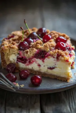 Käsekuchen mit Kirschen 23 Käsekuchen mit Kirschen