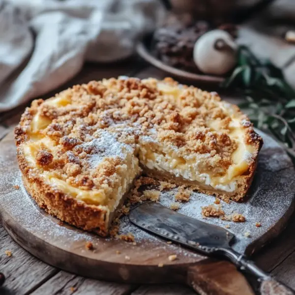 Käsekuchen mit Streusel