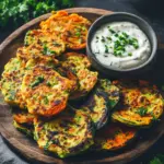 Keto Gem&uuml;se-Pfannkuchen