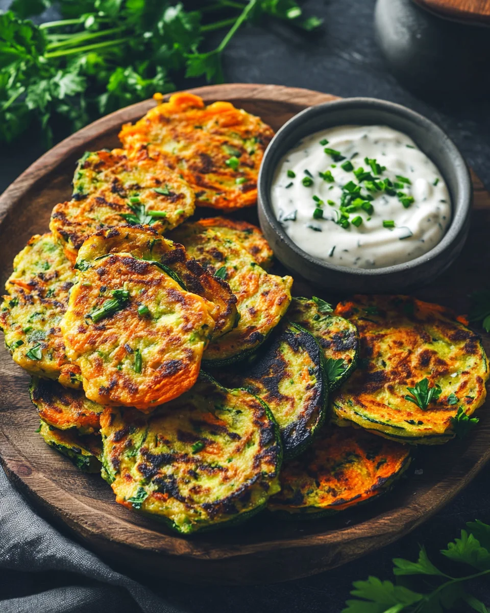 Keto Gemüse-Pfannkuchen