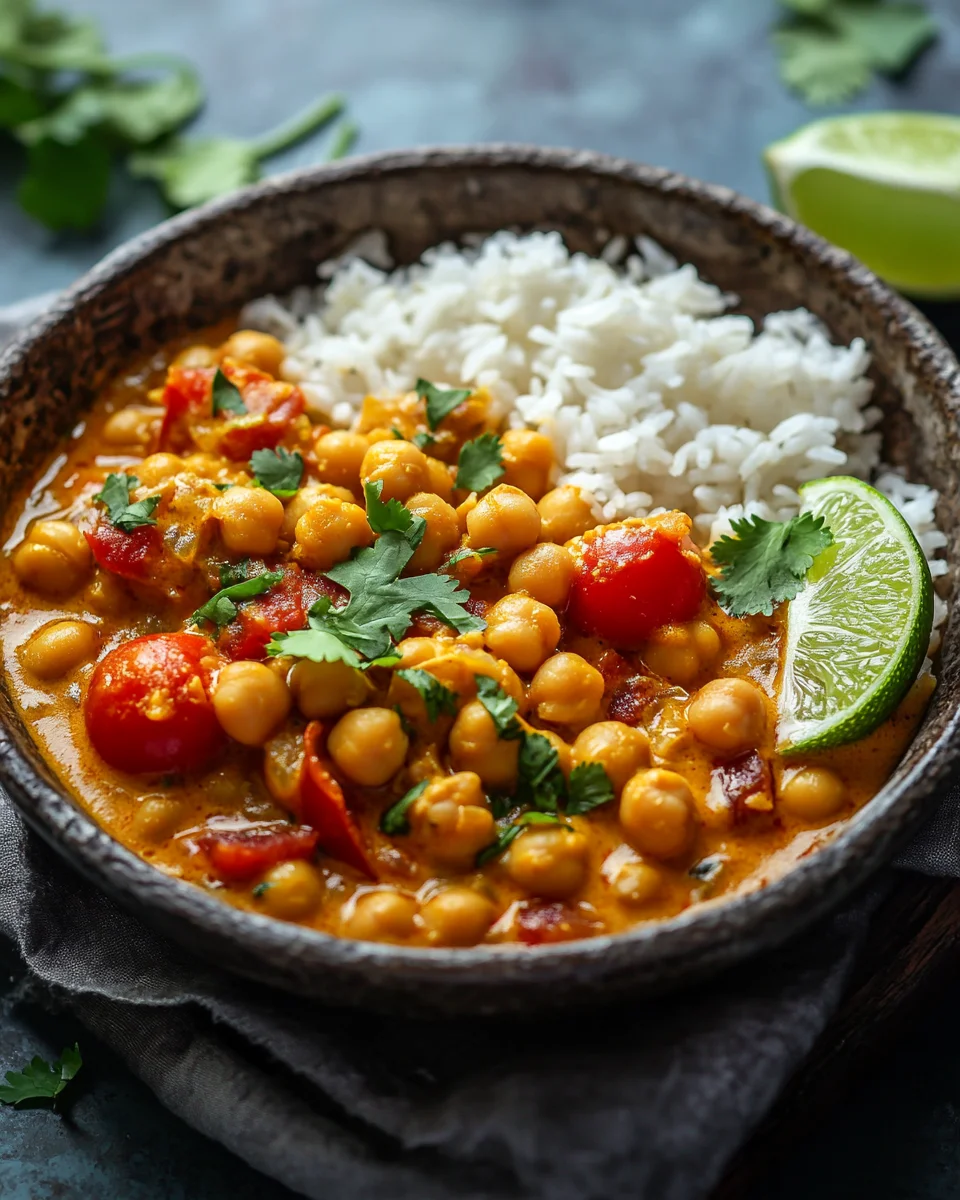 Kichererbsen-Curry