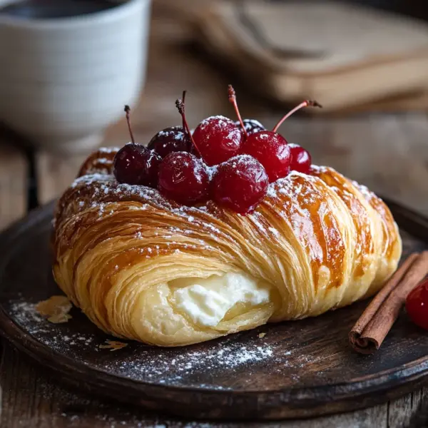 Kirsche Frischkäse Danish