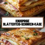 Knusprige Blätterteig-Schinken-Käse 17 Pinterest Hidden Image