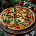 Low Carb Sch&uuml;ttelpizza