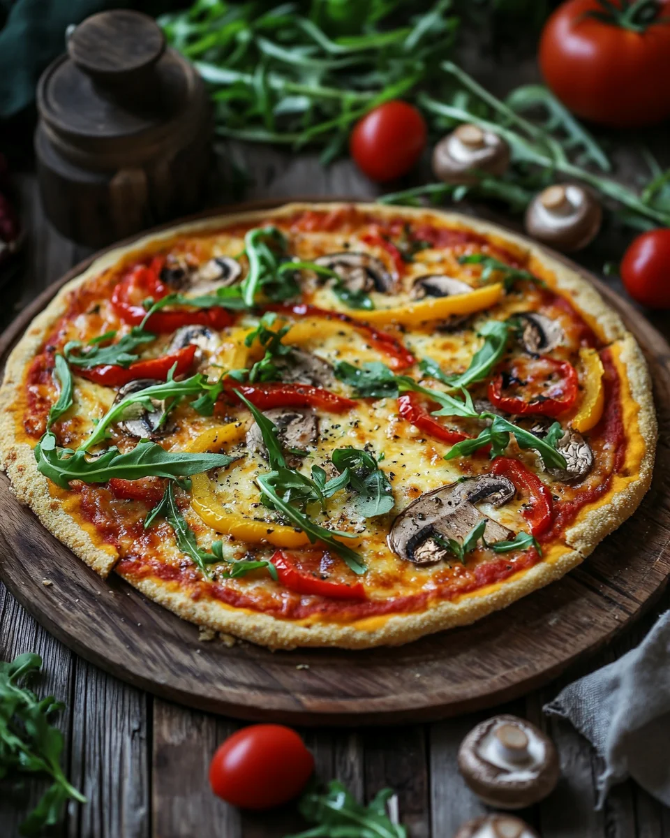 Low Carb Sch&uuml;ttelpizza