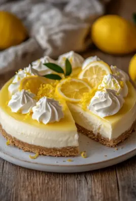 No-Bake Zitronen Käsekuchen Rezept