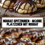 Nougat-Spitzbuben - Mürbe Plätzchen mit Nougat 18 Pinterest Hidden Image