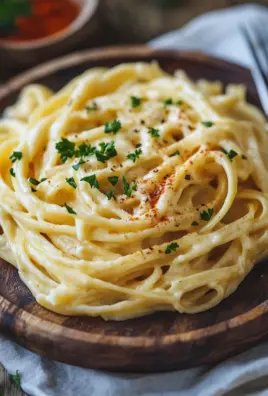 Nudeln in Käse Sahne Soße