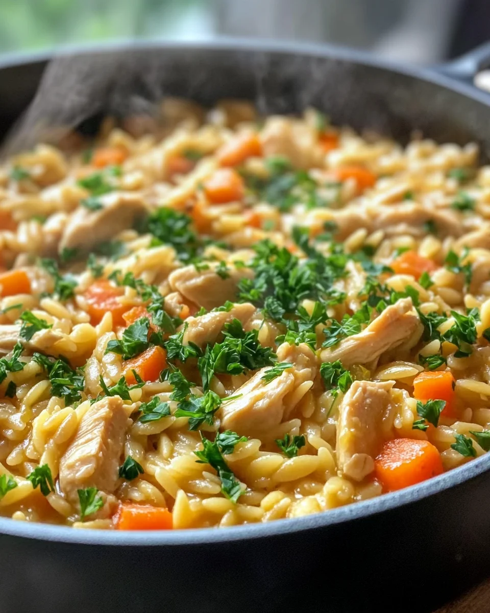 Onepot Orzo-Wikinger-Topf