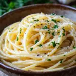 Pasta in K&auml;se Sahne So&szlig;e