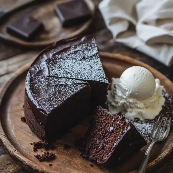 Perfekter Schokoladenkuchen