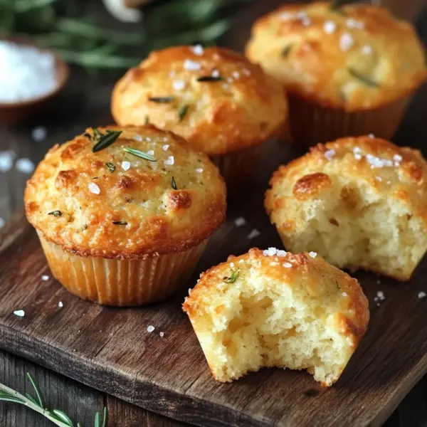 Rosmarin-Knoblauch-Focaccia-Muffins
