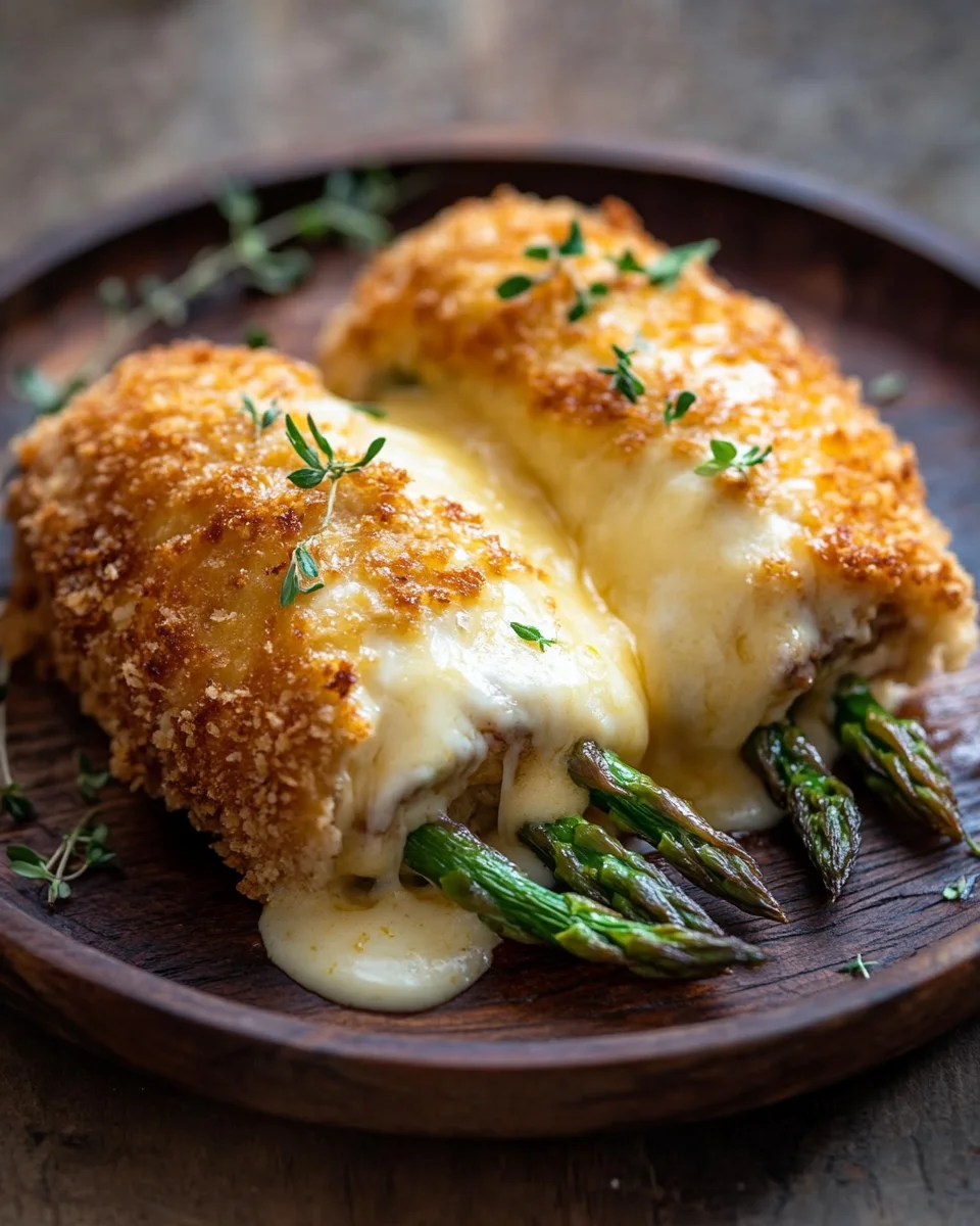 Spargel Cordon Bleu