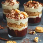Spekulatius Tiramisu mit Gew&uuml;rzkirschen - Dessert im Glas