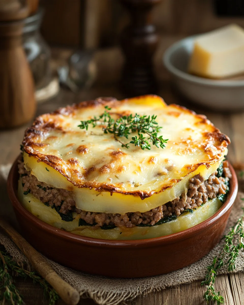 Spitzkohl-Hackfleisch-Auflauf