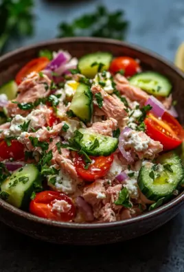 Thunfisch-Hüttenkäse-Salat 21 Thunfisch-Hüttenkäse-Salat
