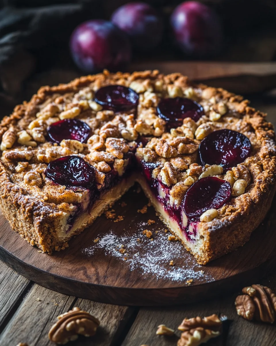 Walnuss-Zwetschgenkuchen mit Zimt-Streuseln 18 Walnuss-Zwetschgenkuchen