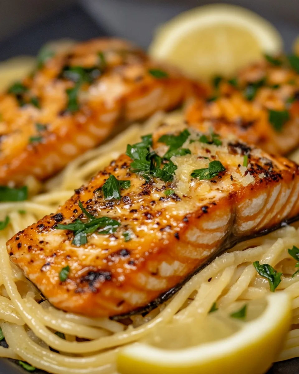 Zitronen Lachs Pasta 18 Zitronen